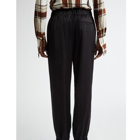 Dries Van Noten Len Lye Black High Rise Pants Size 36 US 4 - Picture 2 of 11